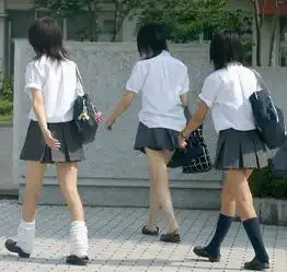 日本滋贺县女生裙子被指过短导致色狼剧增