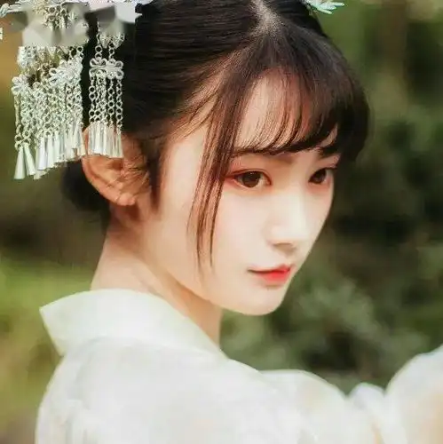 美女头像真人古风