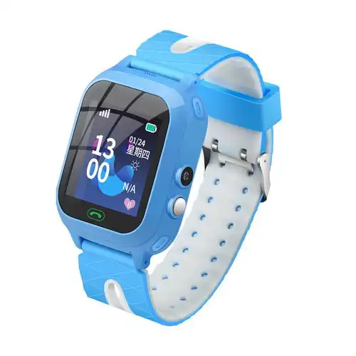 儿童电话手表小学生男女智能手表通话防水定位微聊多功能触屏手环