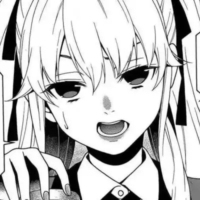 头像女生漫画可爱少女黑