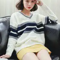 穿毛衣的女生头像带字微信头像图片大全