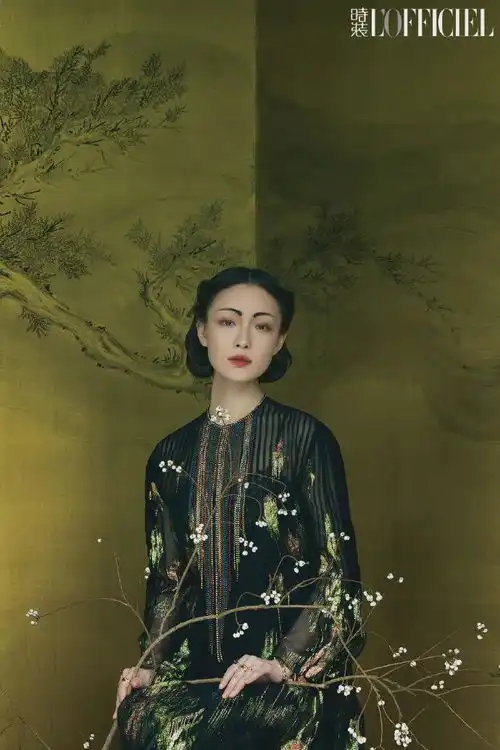 倪妮的最新古风大片,终于翻车了