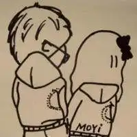 女头像漫画手绘森女微信头像图片大全