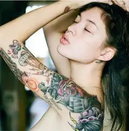 拥有霸气纹身的大美妞喜欢吗5096719wap频道图片库大视野搜狐