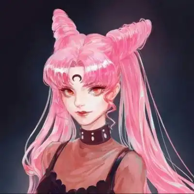 唯美头像女生可爱卡通插