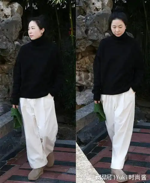 秋冬灰黑白穿搭太高级,简单实用又不过时,中年女人穿出气质必选