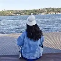 超拽女生头像带帽背影戴帽子酷拽的女生背影头像