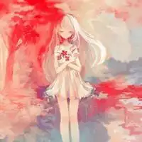 彼岸花头像女生真人微信头像图片大全