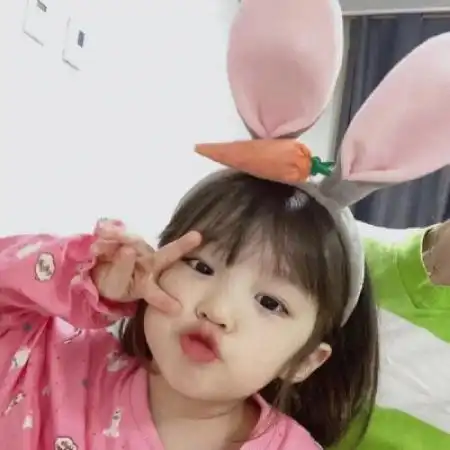 可爱的小女孩萌娃头像