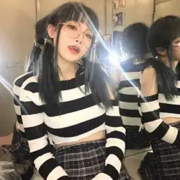 时尚雪纺女装头像快手