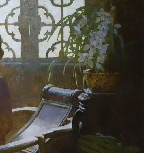 给英国女王画像的中国人陈衍宁油画作品编审蓝天总监丁迪蒙