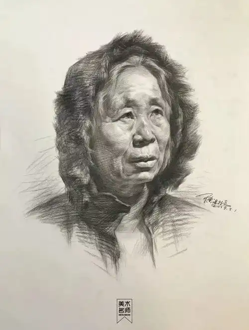 美女老师来教你,怎样轻松解决素描头像的三大难题