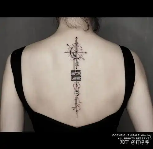 现代与古风之美,九叠篆纹身关中书纹身推荐第1期