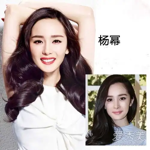 唐嫣杨蜜领衔女演员头发pk在同一个角色
