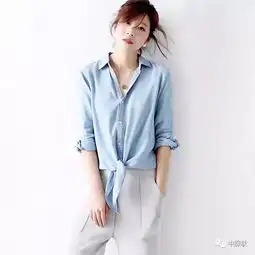 小个子女生衬衫怎么穿,6个穿搭技巧学起来,显瘦显高还很时尚
