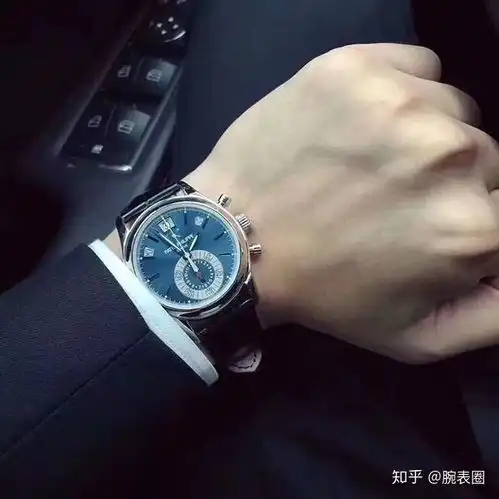 百达翡丽5960p015铂金三个大型日历孔独特风格垂涎复杂功能时计手表