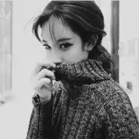女生头像黑白高冷高清周
