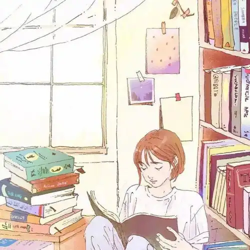 个性插画女生头像
