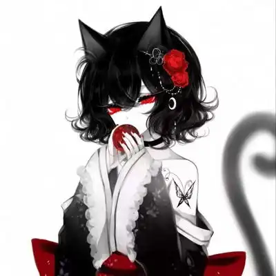 很丧很压抑的头像女黑白