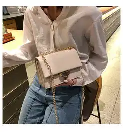 纪蔻高级感包包洋气质感单肩包2019新款潮chic链条包斜挎包女百搭ins