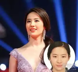 女星素颜照宋茜吴昕差太大刘诗诗还是那么美