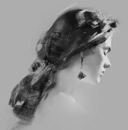 动谩女生头像意境