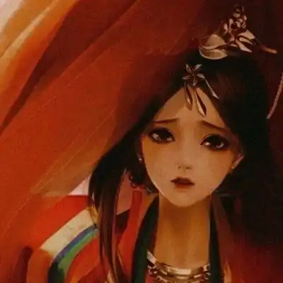 卡通可爱女生头像古风女
