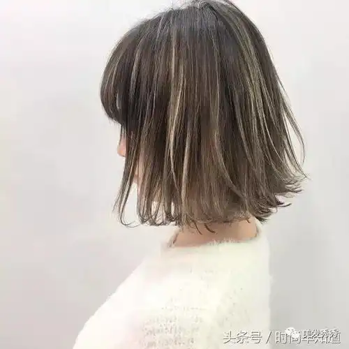 女生短发这样染都非尚有个性潮流