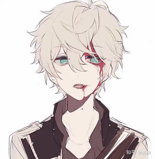 有哪些很文艺的动漫头像注,我是男孩