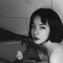 黑白色系酷女头悲喜自渡他人qq女生头像我要个性网