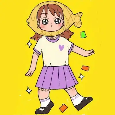 小女孩可爱头像卡通女童