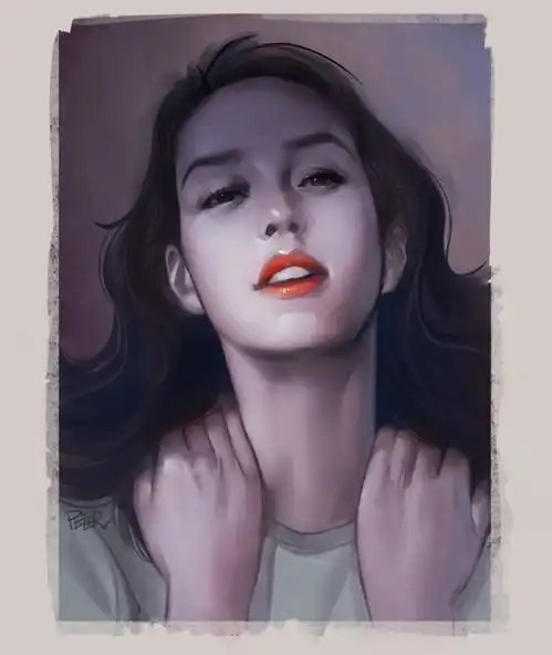 原画丨绘画丨插画丨色彩绚丽唯美肖像