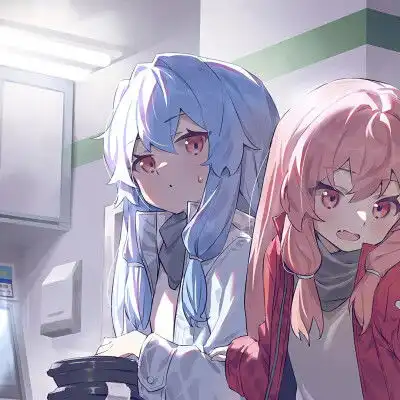 闺蜜百合双女主头像