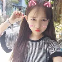 可爱清纯无辜的少女头像清新少女