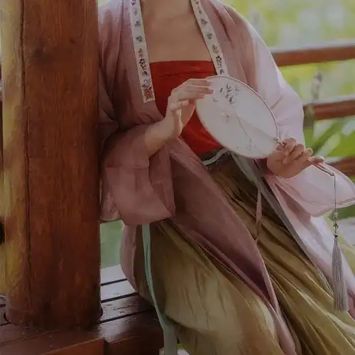 古风汉服部位女生头像