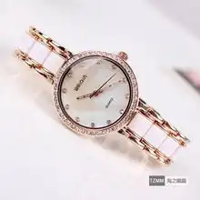 威琴weiqin韩版时尚镶钻腕表奢华大方女士手表手链表女表