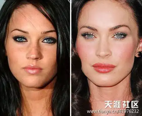 发现几乎所有欧美女明星都动过鼻子