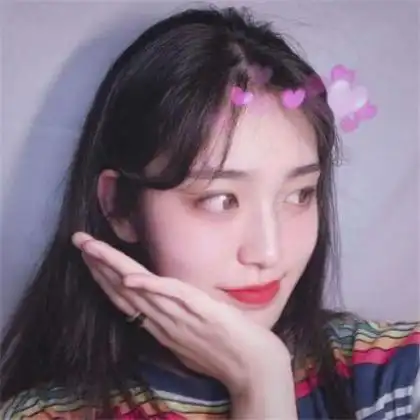 干净爱笑女生头像,微笑的女生给你带来好运气吧