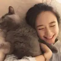 抱猫咪的女生头像微信头像图片大全