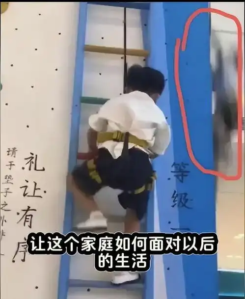 画面揪心游乐园6岁女童攀岩坠亡,母亲现场呼救官方这样回