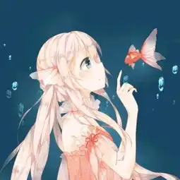 背影或侧影动漫女头高冷图片