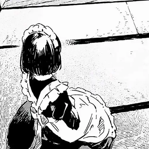 伤感动漫女头︱丧系黑白动漫女生头像