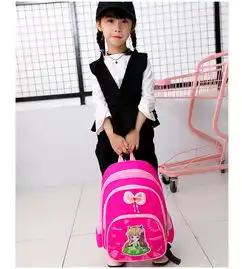 迪阿伦新款书包小学生36年级男童女童儿童双肩书包