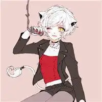 头像漫画女高冷马尾卡通