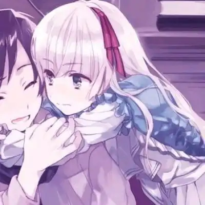 林弦一对两张超甜可爱二次元动情侣头像我要个性网