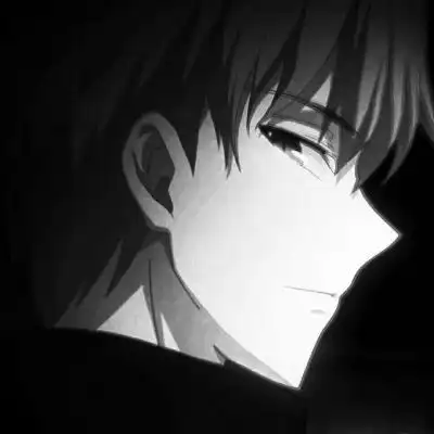 丧系压抑头像男