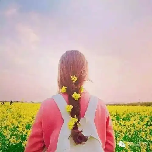 影子头像女生唯美漂亮天