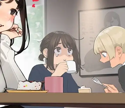 女生个性害羞脸动漫微信qq头像第8期