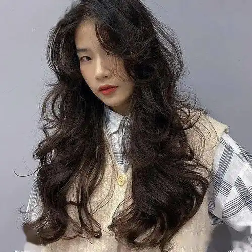 高级感长卷发,这才是公认最易驾驭脸型的长度