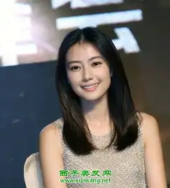 高圆圆长发发型图片示范成熟女人的高贵优雅
